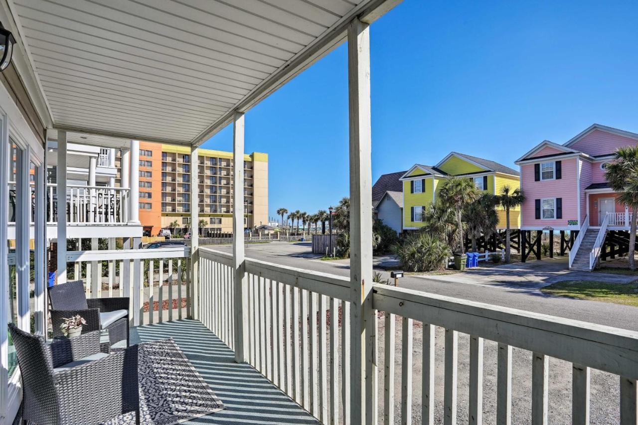 Updated Studio 1-Block Walk To Surfside Beach! Myrtle Beach Exterior foto